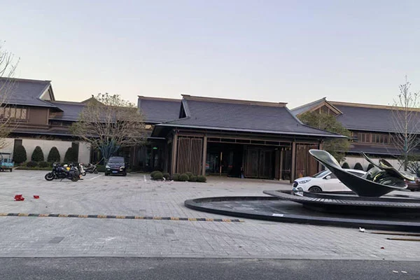 Proiectul piscinei hotelului Blueway: Runquan Kaiyuan Mingting (filiala orașului de ceai Longwu)