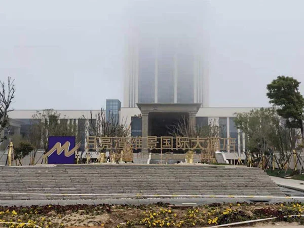 Proiect de construcție a piscinei Buleway: Yancheng Moon Bay Vienna International Hotel